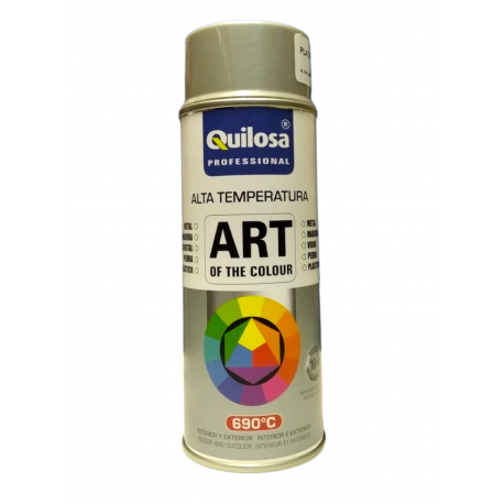 Pintura Spray 400ml para Metal/Madera/Plástico (Cromo Oro, 1 Bote)