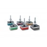 SOPORTE CAUCHO TSR-450 M12 76-156KG GRIS