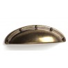 TIRADOR MUEBLE CONCHA CUERO VIEJO 92MM