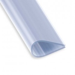 METRO PERFIL PVC S/SOPORTE TRANSPARENTE